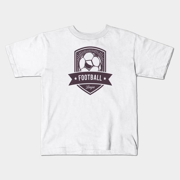 Football league Kids T-Shirt by Brainable ART